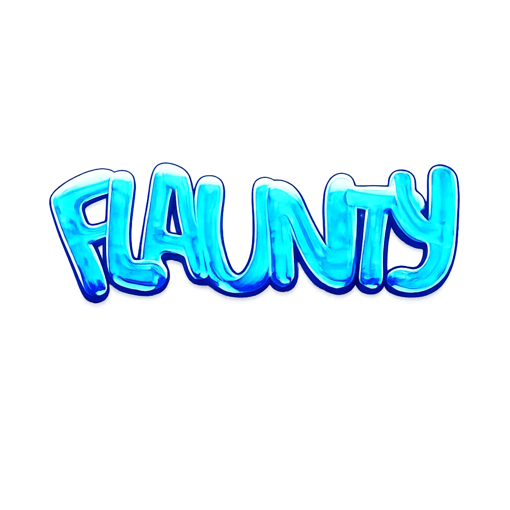 FLAUNTY: The Garden Food Bites Experience logo
